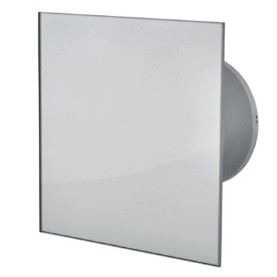 Εξαεριστήρας MMP-UE 5,5W 230V 50Hz 100m³/h Φ100/100 επίτοιχης τοποθέτησης Inox γυαλί