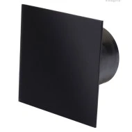 Εξαεριστήρας MMP-UE 5,5W 230V 50Hz 100m³/h Φ100/100 επίτοιχης τοποθέτησης μαύρο γυάλινο ματ