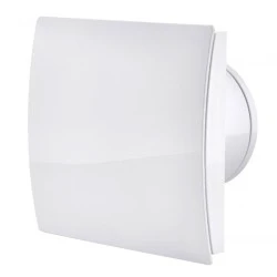 Εξαεριστήρας MMP-UE λευκό γυαλί gloss 5,5W 230V 50Hz 100m³/h Φ100/100 επίτοιχης τοποθέτησης