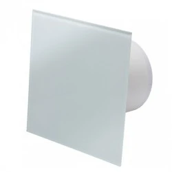 Εξαεριστήρας MMP-UE λευκό γυαλί gloss 5,5W 230V 50Hz 100m³/h Φ100/100 επίτοιχης τοποθέτησης
