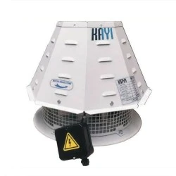Φυγοκεντρικός ανεμιστήρας οροφής 190W 220 VAC 1,2 A Φ310mm 1900 m3/h 62 dB μεταλλικός
