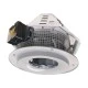 Φυγοκεντρικός ανεμιστήρας οροφής 190W 220 VAC 1,2 A Φ310mm 1900 m3/h 62 dB μεταλλικός