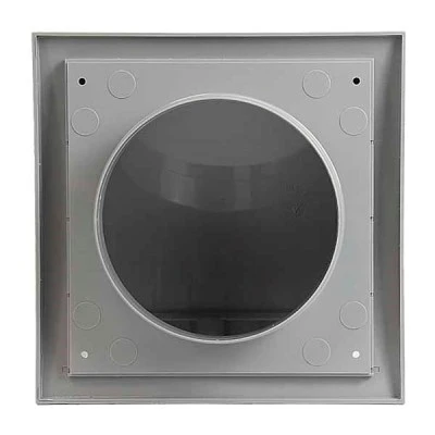 Περσίδα εξαερισμού Europlast ND10FVP 148x153mm Ø100mm γκρι πλαστική