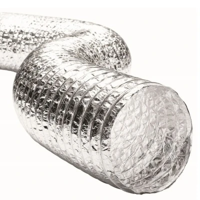 Εύκαμπτος αμόνωτος αεραγωγός Alu Flex A K-ZENALU F203MM Φ203mm