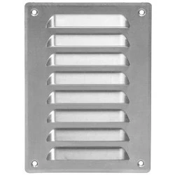 Γρίλια - περσίδα εξαερισμού MR1419AL 140x190mm αλουμινίου με πλέγμα προστασίας Γρίλια - περσίδα εξαερισμού MR1419AL 140x190mm αλουμινίου με πλέγμα προστασίας