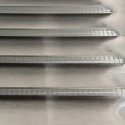 Γρίλια - περσίδα εξαερισμού MR1419i 140x190mm Inox με πλέγμα προστασίας Γρίλια - περσίδα εξαερισμού MR1419i 140x190mm Inox με πλέγμα προστασίας