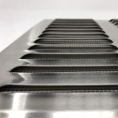 Περσίδα εξαερισμού inox ορθογώνια 260x280mm Europlast MR2628I με πλέγμα προστασίας Περσίδα εξαερισμού inox ορθογώνια 260x280mm Europlast MR2628I με πλέγμα προστασίας