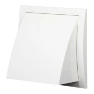 Περσίδα εξαερισμού Europlast ND12FV 190x190mm Ø125mm λευκή πλαστική