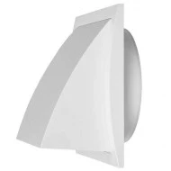Περσίδα εξαερισμού Europlast ND12FV 190x190mm Ø125mm λευκή πλαστική