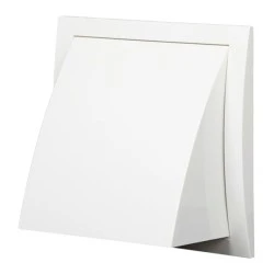 Περσίδα εξαερισμού Europlast ND12FV 190x190mm Ø125mm λευκή πλαστική