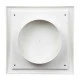 Περσίδα εξαερισμού Europlast ND12FV 190x190mm Ø125mm λευκή πλαστική