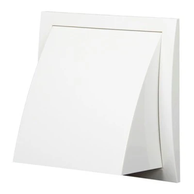 Περσίδα εξαερισμού Europlast ND12FV 190x190mm Ø125mm λευκή πλαστική
