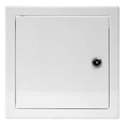 Πορτάκι πρόσβασης Europlast RLMA3030 300x300mm λευκό μεταλλικό με κλειδαριά