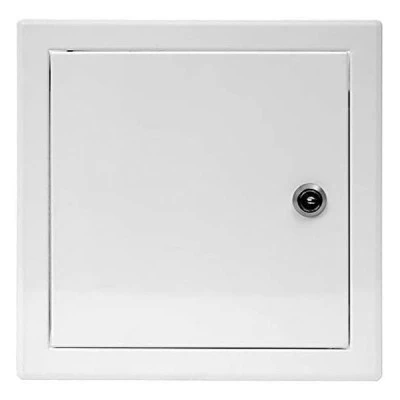 Πορτάκι πρόσβασης Europlast RLMA3030 300x300mm λευκό μεταλλικό με κλειδαριά