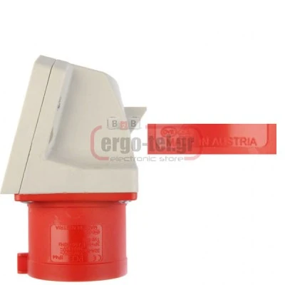 Βιομηχανικός ρευματολήπτης τοίχου PCE 515-6 5x16A (αρσενικό) τριφασικός 400V με IP44 Βιομηχανικός ρευματολήπτης τοίχου PCE 515-6 5x16A (αρσενικό) τριφασικός 400V με IP44