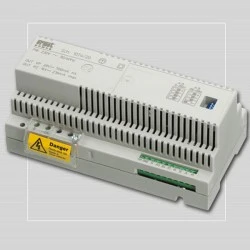 Ενισχυτής URMET 1074/20 για συστήματα VOP 90x216x75mm με 12DIN modules