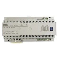 Ενισχυτής URMET 1074/20 για συστήματα VOP 90x216x75mm με 12DIN modules Ενισχυτής URMET 1074/20 για συστήματα VOP 90x216x75mm με 12DIN modules