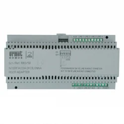 Επέκταστη στηλών/εξόδων URMET 1083/50 για σύνθετα συστήματα 2Voice με 10 DIN modules