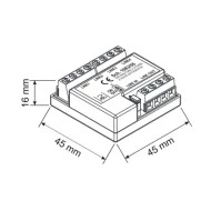 Διακλαδωτήρας URMET 1083/55 για συστήματα 2Voice με προστασία από βραχυκύκλωμα εξόδου