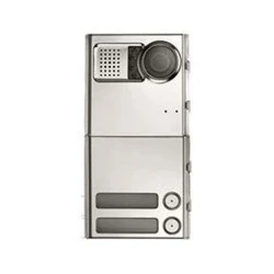 Μονάδα μπουτονιέρας Sinthesi Steel URMET 1083/62 για συστήματα 2Voice με 2 μπουτόν και κάμερα Μονάδα μπουτονιέρας Sinthesi Steel URMET 1083/62 για συστήματα 2Voice με 2 μπουτόν και κάμερα