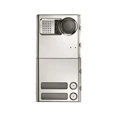 Μονάδα μπουτονιέρας Sinthesi Steel URMET 1083/62 για συστήματα 2Voice με 2 μπουτόν και κάμερα Μονάδα μπουτονιέρας Sinthesi Steel URMET 1083/62 για συστήματα 2Voice με 2 μπουτόν και κάμερα