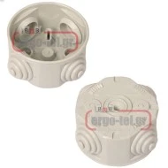 Κουτί διακλάδωσης εξωτερικό MARLANVIL 002 Φ80x40mm στεγανό IP44 στρογγυλό