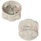 Κουτί διακλάδωσης εξωτερικό MARLANVIL 002 Φ80x40mm στεγανό IP44 στρογγυλό