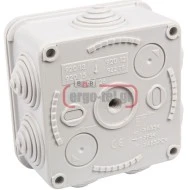Κουτί διακλάδωσης εξωτερικό MARLANVIL 005 100x100x50mm στεγανό IP65 τετράγωνο