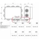 Κουτί διακλάδωσης εξωτερικό 243X190X90mm στεγανό IP65 ορθογώνιο Μarlanvil 010