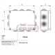 Κουτί διακλάδωσης εξωτερικό 376X300X120mm στεγανό IP65 ορθογώνιο Marlanvil 014A Κουτί διακλάδωσης εξωτερικό 376X300X120mm στεγανό IP65 ορθογώνιο Marlanvil 014A