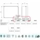 Κουτί χειρισμού εξωτερικό MARLANVIL 010PL 243x190x90mm με αδιαφανές καπάκι στεγανό IP66