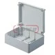 Κουτί χειρισμού εξωτερικό Marlanvil 005PL 100X100X50mm με αδιαφανές καπάκι στεγανό IP66 τετράγωνο