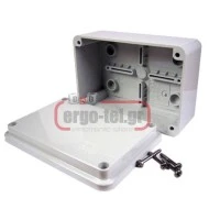 Κουτί χειρισμού εξωτερικό MARLANVIL 007PL 123x75x51mm με αδιαφανές καπάκι στεγανό IP66