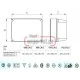 Κουτί χειρισμού εξωτερικό MARLANVIL 010CA.G 243x190x155mm με αδιαφανές καπάκι στεγανό IP66