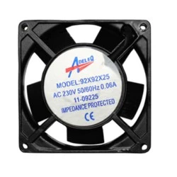 Εξαεριστήρας 230V διαστάσεων 92x92x25mm