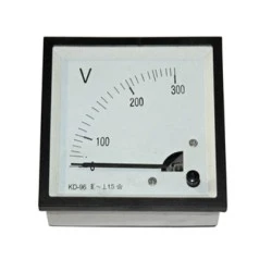 Βολτόμετρο AC πόρτας-πίνακος 96x96mm από 0 έως 300V