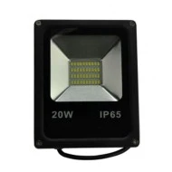 Προβολέας LED 20W 12VDC αλουμινίου 6000K ψυχρό λευκό φως αδιάβροχος IP65 2000lm δέσμης 120°