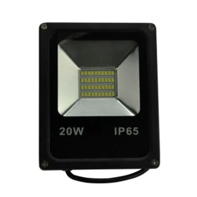 Προβολέας LED 20W 12VDC αλουμινίου 6000K ψυχρό λευκό φως αδιάβροχος IP65 2000lm δέσμης 120°