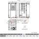 Ρυθμιστής στροφών (INVERTER) DELTA VFD055F43B 5,5KW 7,5HP 13A για εφαρμογές ανεμιστήρων - αντλιών