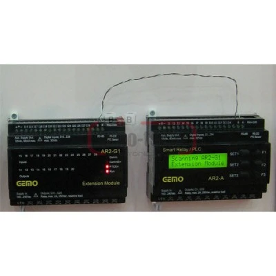 Μονάδα επέκτασης GEMO AR2-G1-24VDC-12D2A για τον προγραμματιζόμενο ελεγκτή PLC
