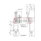 Διακόπτης τέρματος LL8XCK-P145 πλαστική σειρά LL8XCK IP65 LONGJING