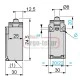 Διακόπτης τέρματος πλαστική LL8XCK-P110 σειρά LL8XCK IP65 LONGJING
