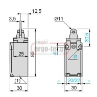 Διακόπτης τέρματος LL8XCK-P102 πλαστική σειρά LL8XCK IP65 LONGJING