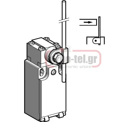 Διακόπτης τέρματος LL8XCK-P155 πλαστική σειρά LL8XCK IP65 LONGJING