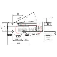 Διακόπτης τέρματος ΜΙΝΙ σειρά TM IP40 TM-1701
