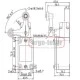 Διακόπτης τέρματος D4B-1188N μεταλλική σειρά D4B LONGJING