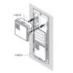 Μεγάφωνο URMET 1148/75 IP42 με διαστάσεις 90 x 90 mm