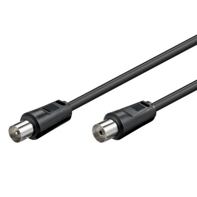 Καλώδιο κεραίας αρσενικό σε θηλυκό GOOBAY 11509 <70dB CCS 0.5m μαύρο