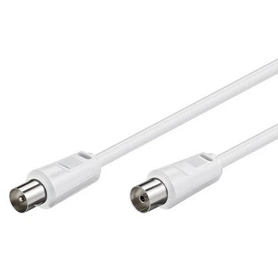 Καλώδιο κεραίας αρσενικό σε θηλυκό GOOBAY 11510 <70dB CCS λευκό μήκους 1.5m Καλώδιο κεραίας αρσενικό σε θηλυκό GOOBAY 11510 <70dB CCS λευκό μήκους 1.5m