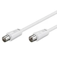 Καλώδιο κεραίας αρσενικό σε θηλυκό GOOBAY 11515 <70dB CCS μήκους 15m λευκό